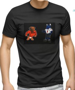 Top Cleveland Browns VS Houston Texans NFL 2024 mascot cartoon football shirt