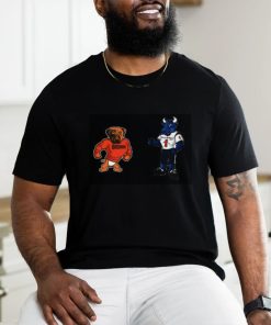 Top Cleveland Browns VS Houston Texans NFL 2024 mascot cartoon football shirt