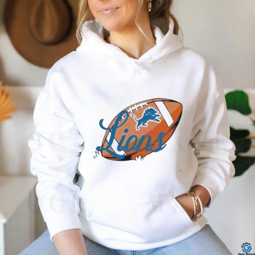Top Detroit Lions Nfl Ball Logo Shirt