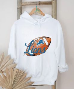 Top Detroit Lions Nfl Ball Logo Shirt