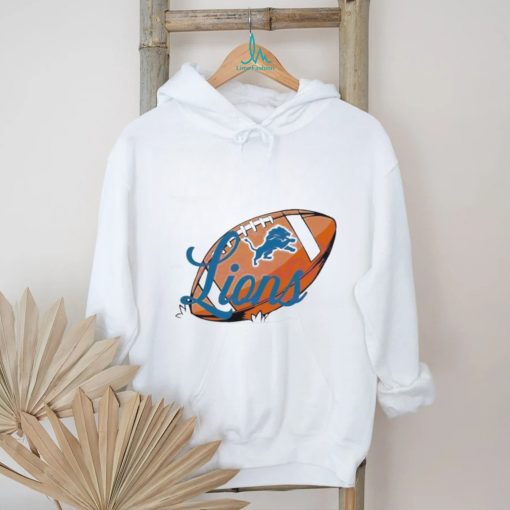 Top Detroit Lions Nfl Ball Logo Shirt