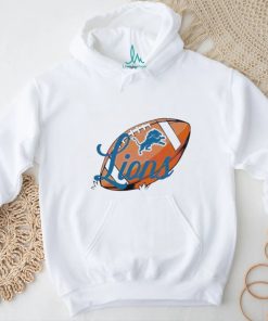Top Detroit Lions Nfl Ball Logo Shirt