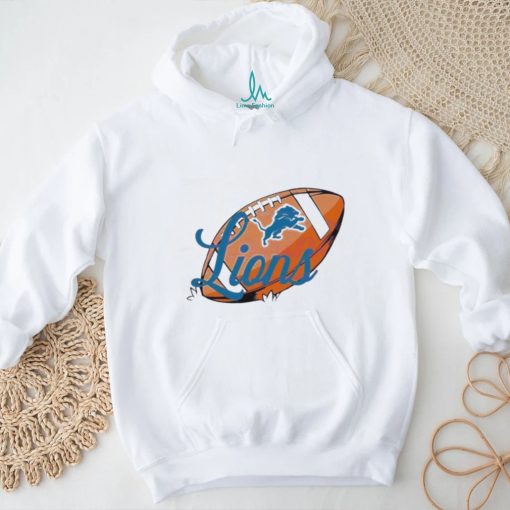 Top Detroit Lions Nfl Ball Logo Shirt