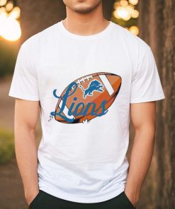 Top Detroit Lions Nfl Ball Logo Shirt