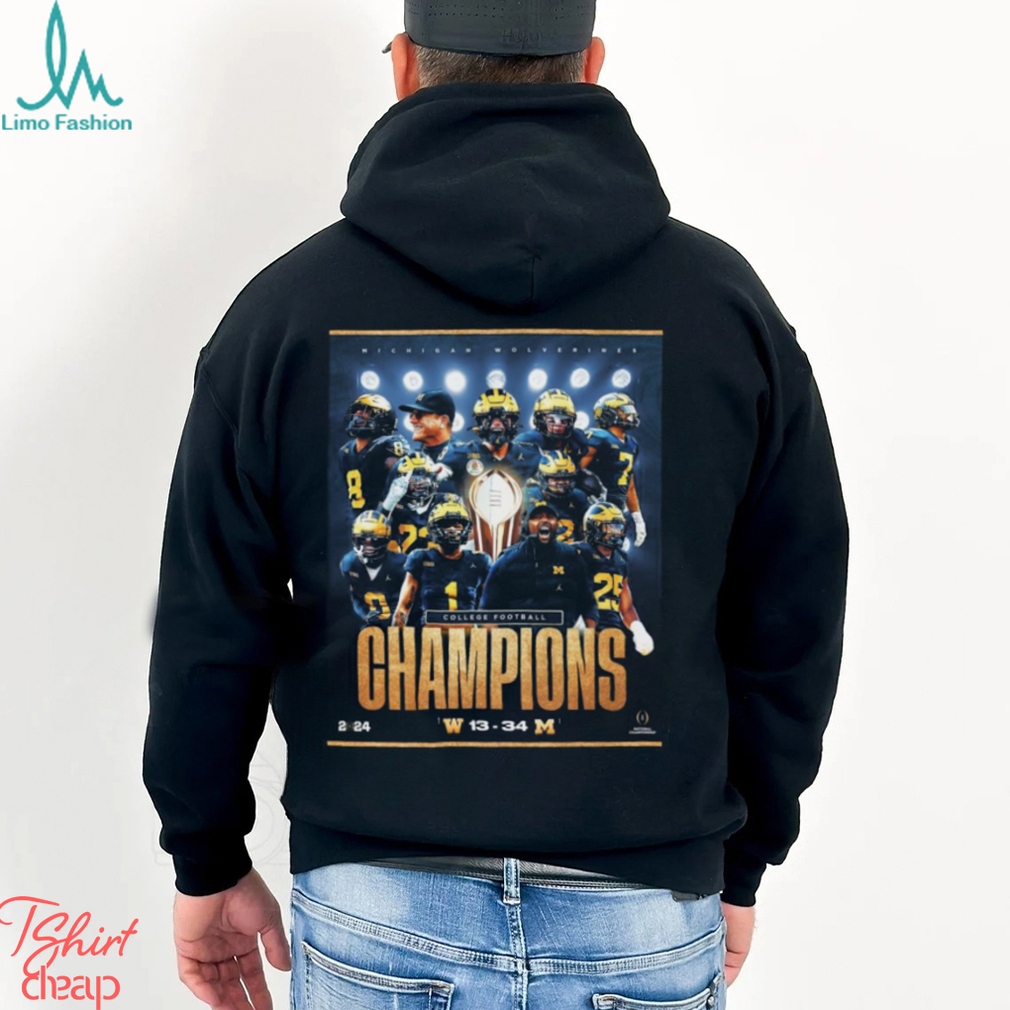Top Michigan wins the national championship their first title since 1997 shirt Top Michigan wins the national championship their first title since 1997 shirt