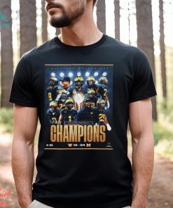 Top Michigan wins the national championship their first title since 1997 shirt