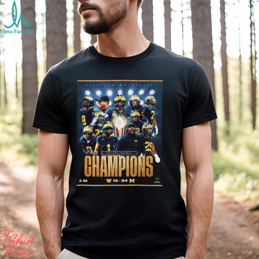 Top Michigan wins the national championship their first title since 1997 shirt Top Michigan wins the national championship their first title since 1997 shirt