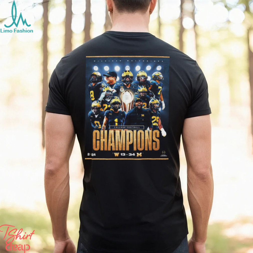 Top Michigan wins the national championship their first title since 1997 shirt Top Michigan wins the national championship their first title since 1997 shirt