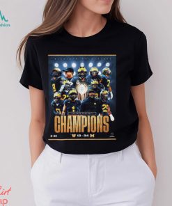 Top Michigan wins the national championship their first title since 1997 shirt