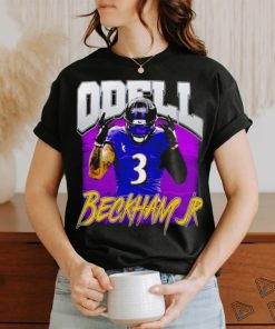 Top Odell Beckham Flock Baltimore Ravens Legend Shirt