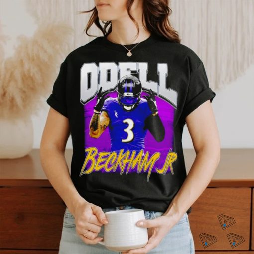 Top Odell Beckham Flock Baltimore Ravens Legend Shirt