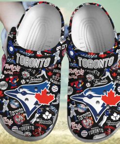 Toronto Blue Jays MLB Sport Crocs Crocband Clogs Shoes Comfortable For Men Women and Kids – Footwearelite Exclusive