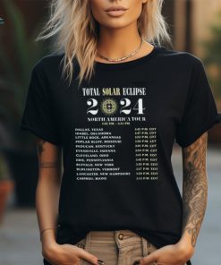 Total Solar Eclipse April 8Th 2024 Sweatshirt North America Tour Shirt Astronomy Lover T Shirts