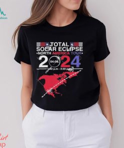 Total Solar Eclipse North American Tour 2024 April 8 Path Shirt