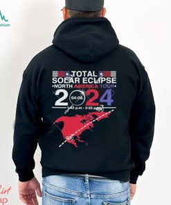 Total Solar Eclipse North American Tour 2024 April 8 Path Shirt