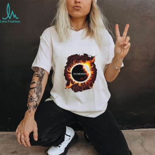 Total Solar Eclipse USA April 8, 2024 T shirt