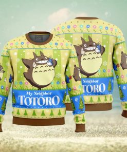 Totoro and Friends My Neighbor Totoro Ugly Christmas Sweater