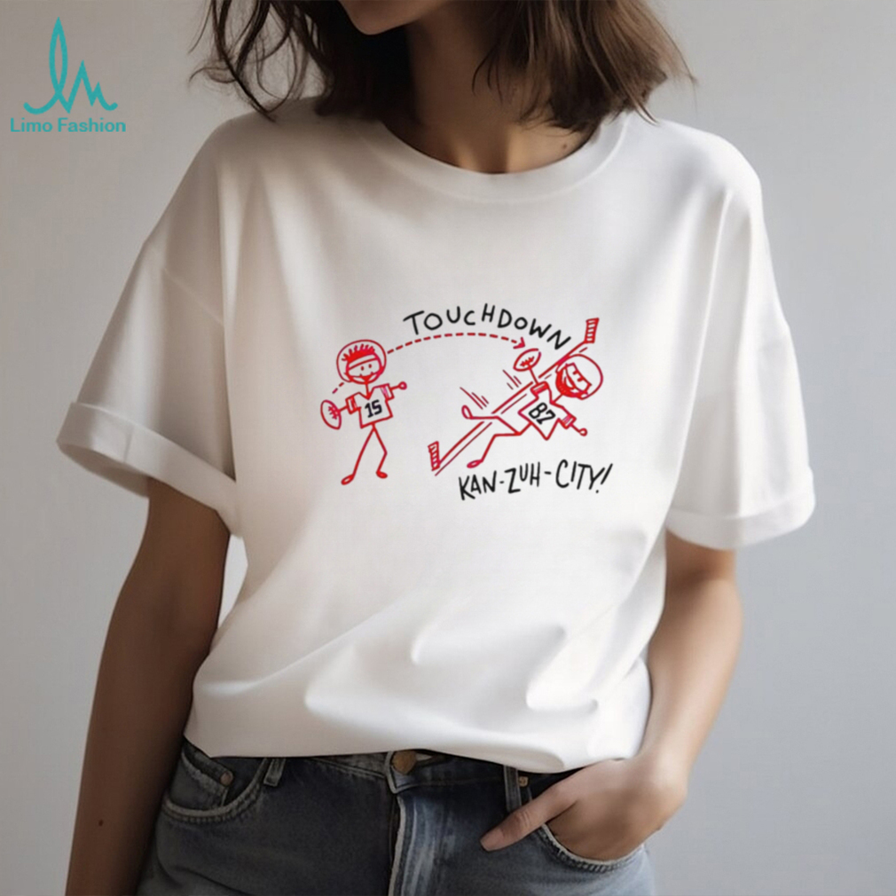 Touchdown Kan Zuh City Patrick Mahomes And Travis Kelce Kc Chiefs Shirt Touchdown Kan Zuh City Patrick Mahomes And Travis Kelce Kc Chiefs Shirt