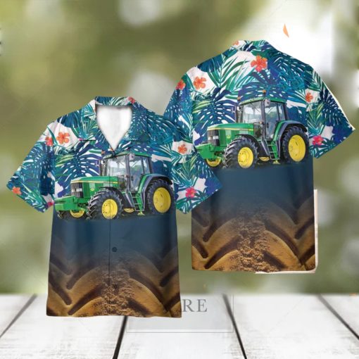 Tractor Hawaii Shirt 3D Printed Gift For Summer