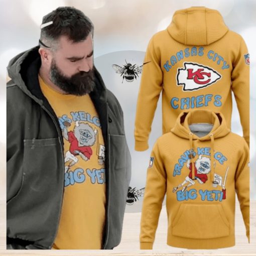 Travis Kelce Big Yeti Kansas City Chiefs Hoodie