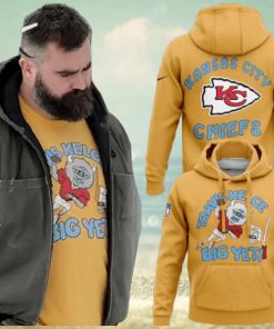 Travis Kelce Big Yeti Kansas City Chiefs Hoodie