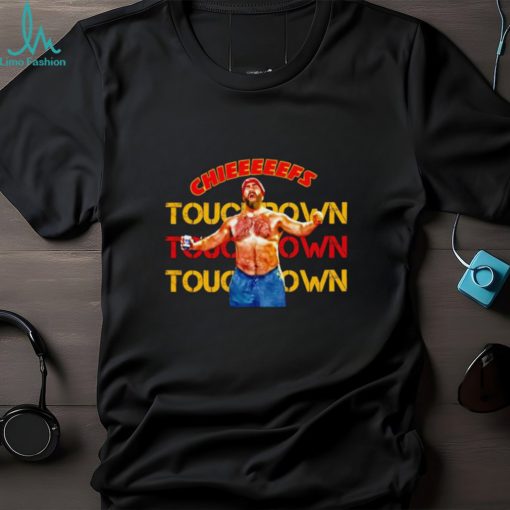 Travis Kelce Chiefs touchdown touchdown touchdown shirt