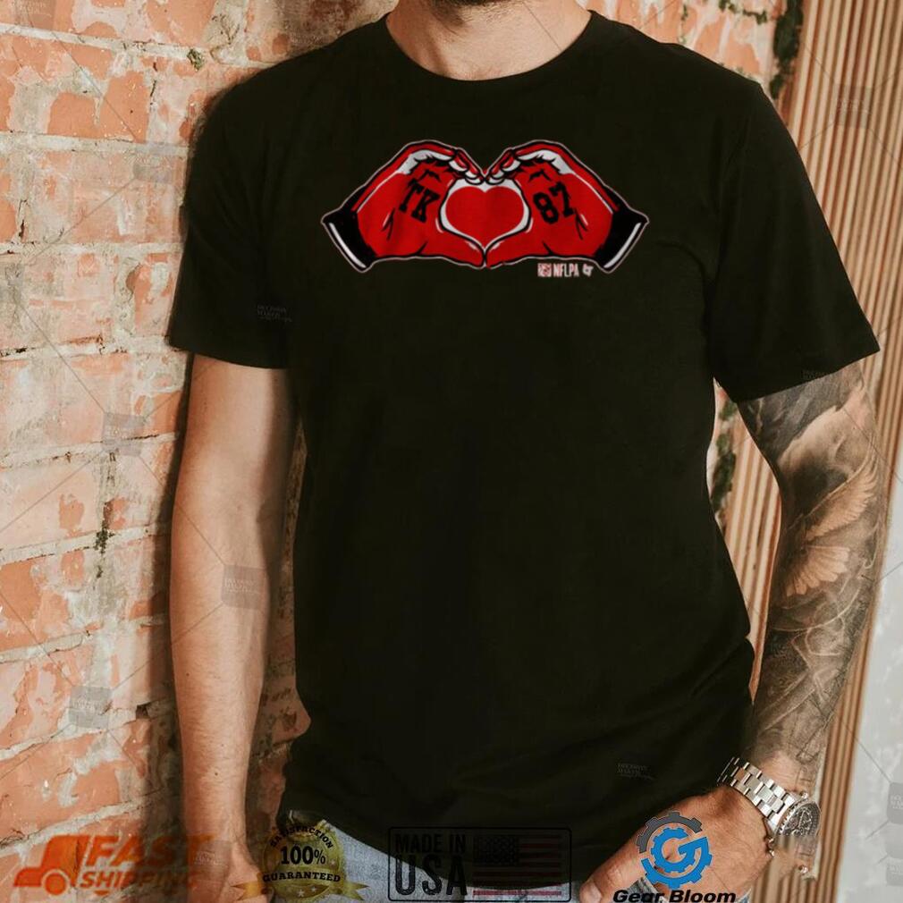 Travis Kelce Heart Hands Shirt Travis Kelce Heart Hands Shirt