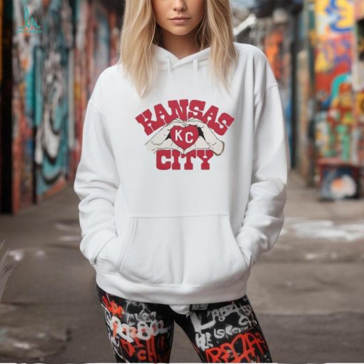 Travis Kelce KC Heart Hands Heart shirt