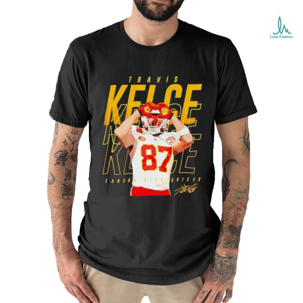 Travis Kelce Kansas City Chiefs Heart Shirt Travis Kelce Kansas City Chiefs Heart Shirt