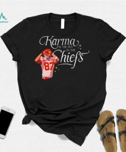 Travis Kelce Karma Is The Guy On The Chiefs And His Brother shirt