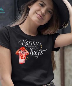 Travis Kelce Karma Is The Guy On The Chiefs And His Brother shirt