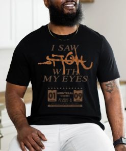 Travis Scott Circus Maximus Tour 2024 I Saw Utopia With My Eyes Montreal Quebec Canada Tour January 9 Two Sides Print Unisex T Shirts