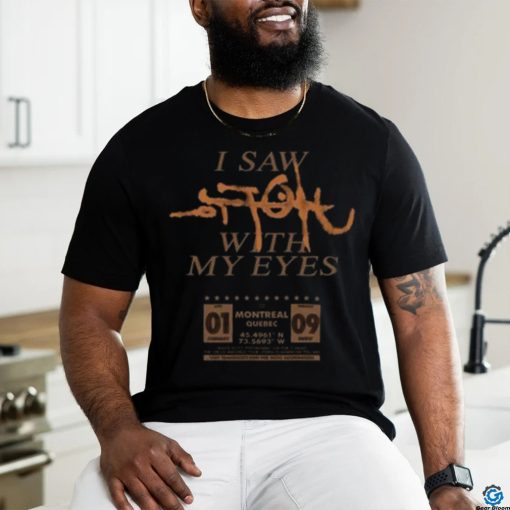 Travis Scott Circus Maximus Tour 2024 I Saw Utopia With My Eyes Montreal Quebec Canada Tour January 9 Two Sides Print Unisex T Shirts
