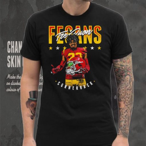 Tre’Quon Fegans number 23 USC Trojans football player helmet cornerback pose shirt