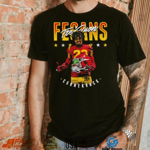 Tre’Quon Fegans number 23 USC Trojans football player helmet cornerback pose shirt