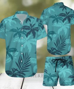 Tree Floral Hawaiian Shirts And Short Summer Beach Set