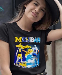 Trending Michigan J.J. Mccarthy and Jared Goff signatures shirt