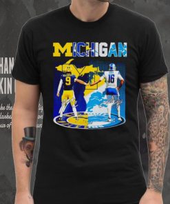 Trending Michigan J.J. Mccarthy and Jared Goff signatures shirt