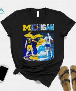 Trending Michigan J.J. Mccarthy and Jared Goff signatures shirt
