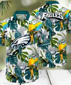 Trending NFL Philadelphia Eagles Flower Summer Hawaiian Shirt