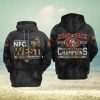 New San Francisco 49ers West Division 3d Hoodie Limited Edition