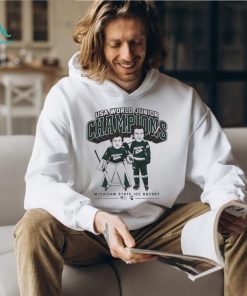 Trey Augustine And Isaac Howard Michigan State Ice Hockey Usa World Junior Champions Shirt