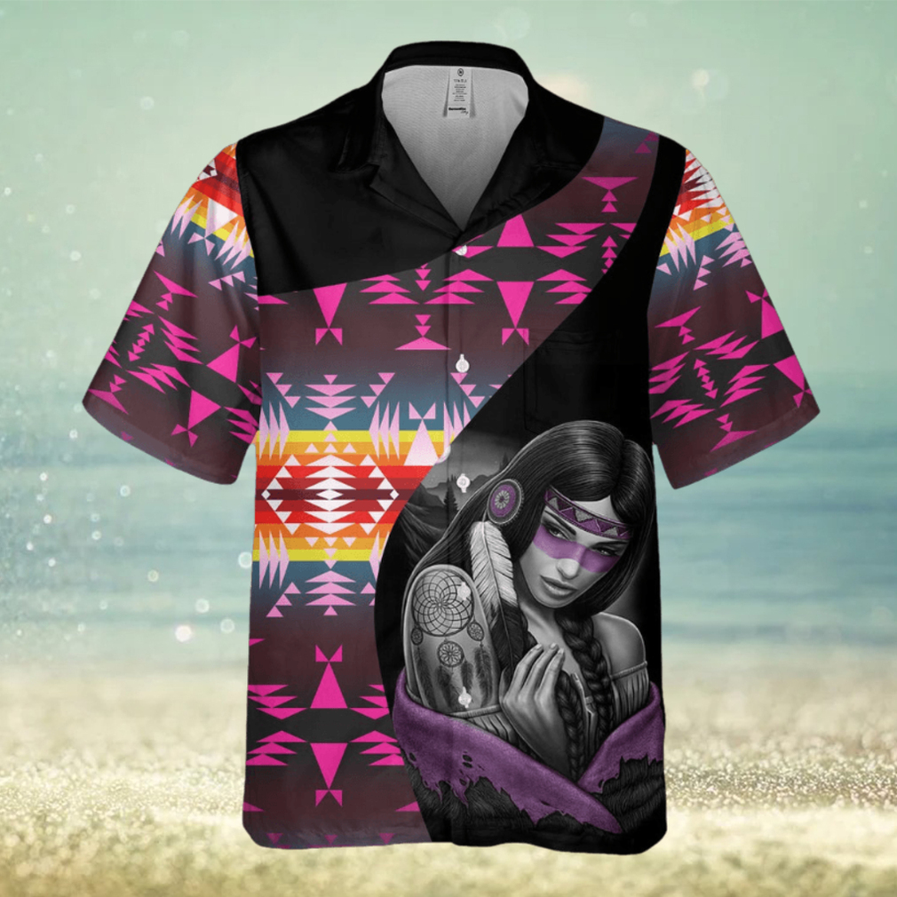 Tribe Design Native American Hawaiian Shirt Tribe Design Native American Hawaiian Shirt