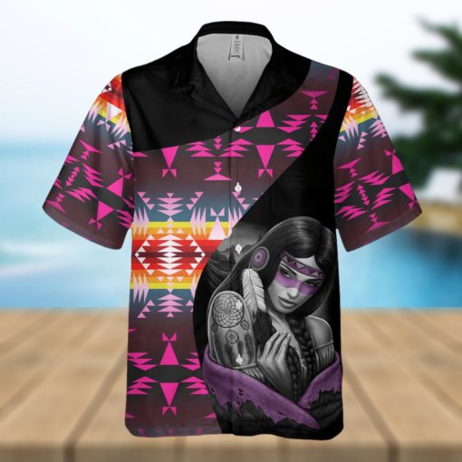 Tribe Design Native American Hawaiian Shirt