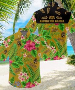 Tropcial Alpha Phi Alpha Hawaiian Shirt For Men And Women