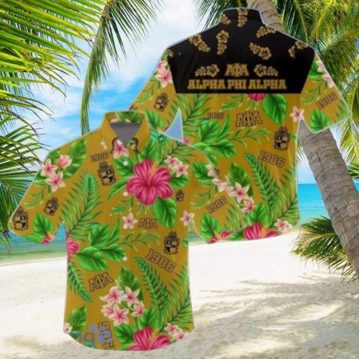 Tropcial Alpha Phi Alpha Hawaiian Shirt For Men And Women