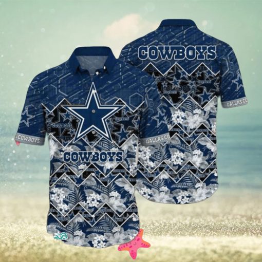 Tropical Dallas Cowboys Theme Hawaiian Shirt Aloha Spirit Sports