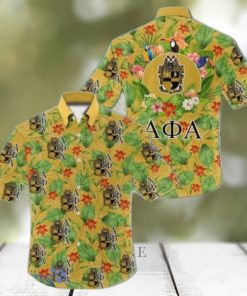 Tropical Forest Alpha Phi Alpha Hawaiian Shirt For Men And Women