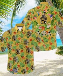 Tropical Forest Alpha Phi Alpha Hawaiian Shirt For Men And Women