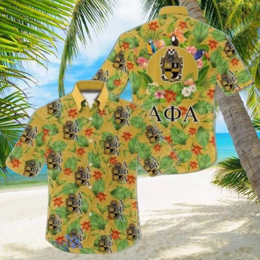 Tropical Forest Alpha Phi Alpha Hawaiian Shirt For Men And Women